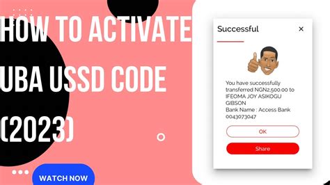 UBA USSD Code 2023 [Transfer, Balance, Airtime & Activation].